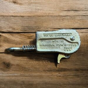 Vintage Maasdam Pow’R Pull Cable Rope Clamp | Industrial Decor